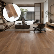 Parquet Prefinito in Noce Rustico Garbelotto Piallato Morciato Anticato Bisellato 4 Lati 14x150x2020 mm – Lotto 16 mq