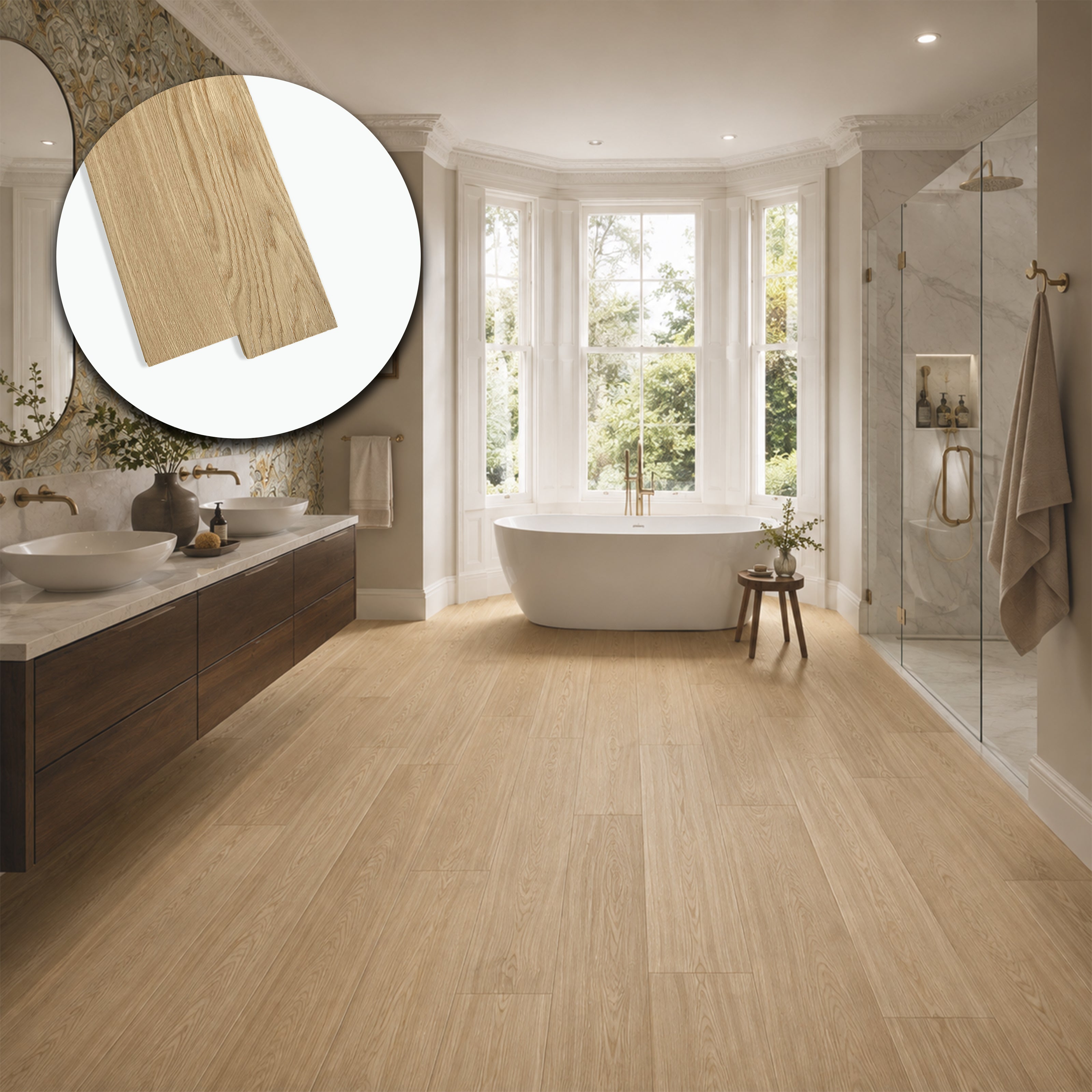 Parquet Prefinito in Rovere Light Grand Garbelotto Spazzolato Verniciato Senza Bisello 9x120x800/1710 mm – Lotto 15 mq