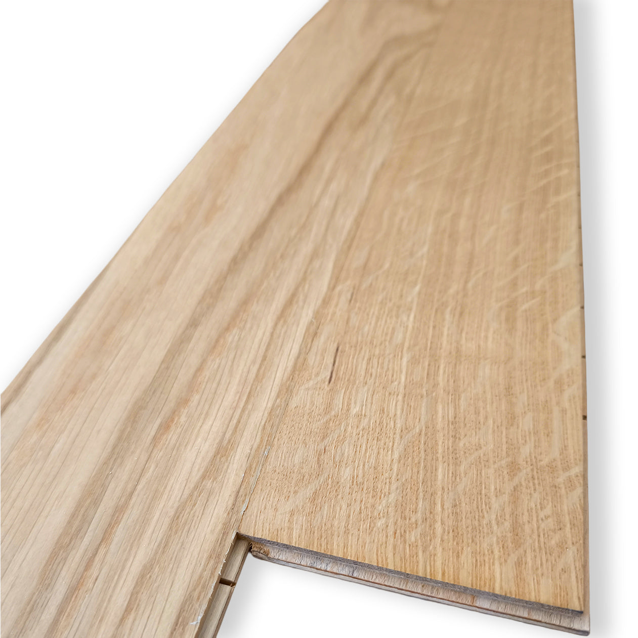 Parquet Prefinito in Rovere Light Garbelotto Maxi Liscio Olio Naturale Senza Bisello 9x90x600/1000 mm – Lotto 15 mq