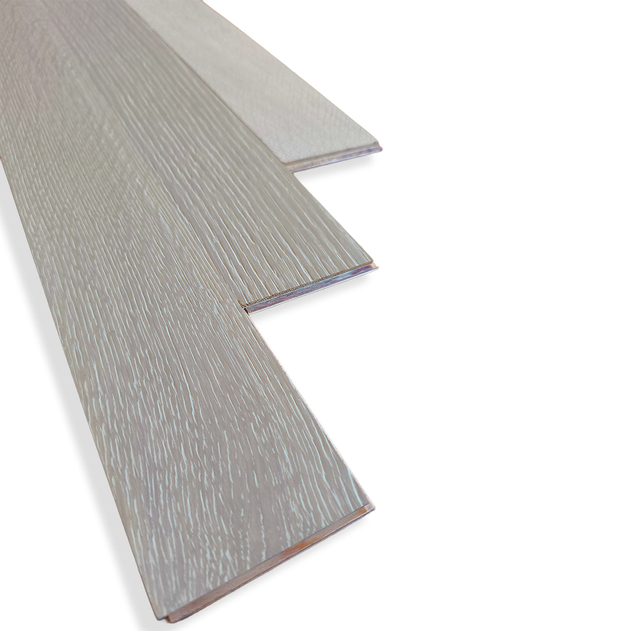 Parquet Prefinito Garbelotto Rovere Decapato Spazzolato Sbiancato Verniciato Senza Bisello 14x90x500/1300 mm – Lotto 22 mq