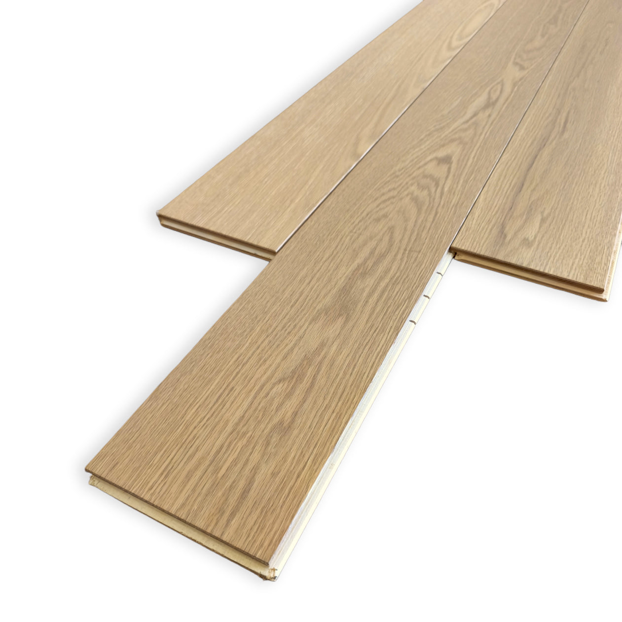 Parquet Prefinito in Rovere Garbelotto Spazzolato Verniciato Bisellato 4 Lati 14x140x2400 mm – Lotto 11 mq