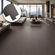 Parquet Prefinito in Wengé Elegant Garbelotto Spazzolato Verniciato Opaco Bisellato 14x115x700/2140 mm – Lotto 18 mq