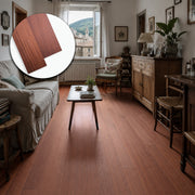 22,90 €m2 * STOCK GARBELOTTO * Lot de 20m2 de Maxistone préfini en bois IROKO brossé 10x140x1890