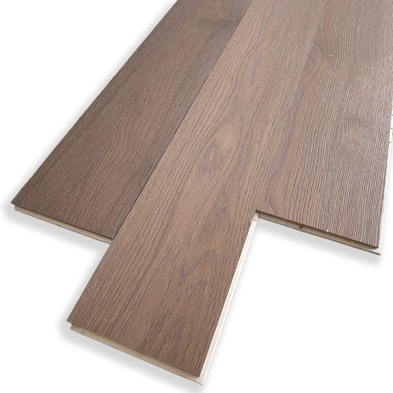 Parquet Prefinito in Rovere Brunito Garbelotto Stonalizzato Spazzolato Verniciato Senza Bisello 16x160x1260/2110 mm – Lotto 15 mq
