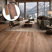 Parquet Prefinito in Teak Burma Garbelotto Alburnato Spazzolato Verniciato Opaco Senza Bisello 10x145x1500/2150 mm – Lotto 16 mq