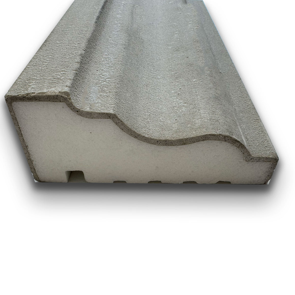 €13,99ml *** STOCK ***. Pacco da 20ml di cornice decorativa in XPS Resinata per esterno 13,5x6x200cm PD079 - Eternal Parquet
