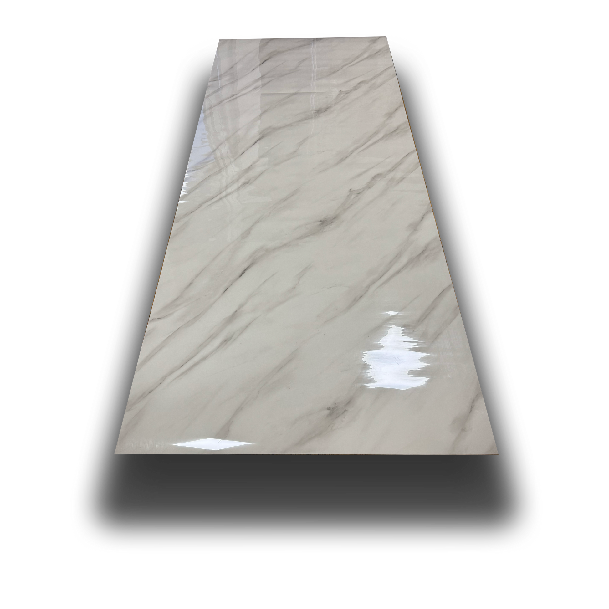 Rotolo da 3,6mq Rivestimento AUTOADESIVO in SXP thermo/acustico MARMO LUCIDO HI-RES 1200x3000x2,5mm HYDRO. Col. 68 Eternal Parquet
