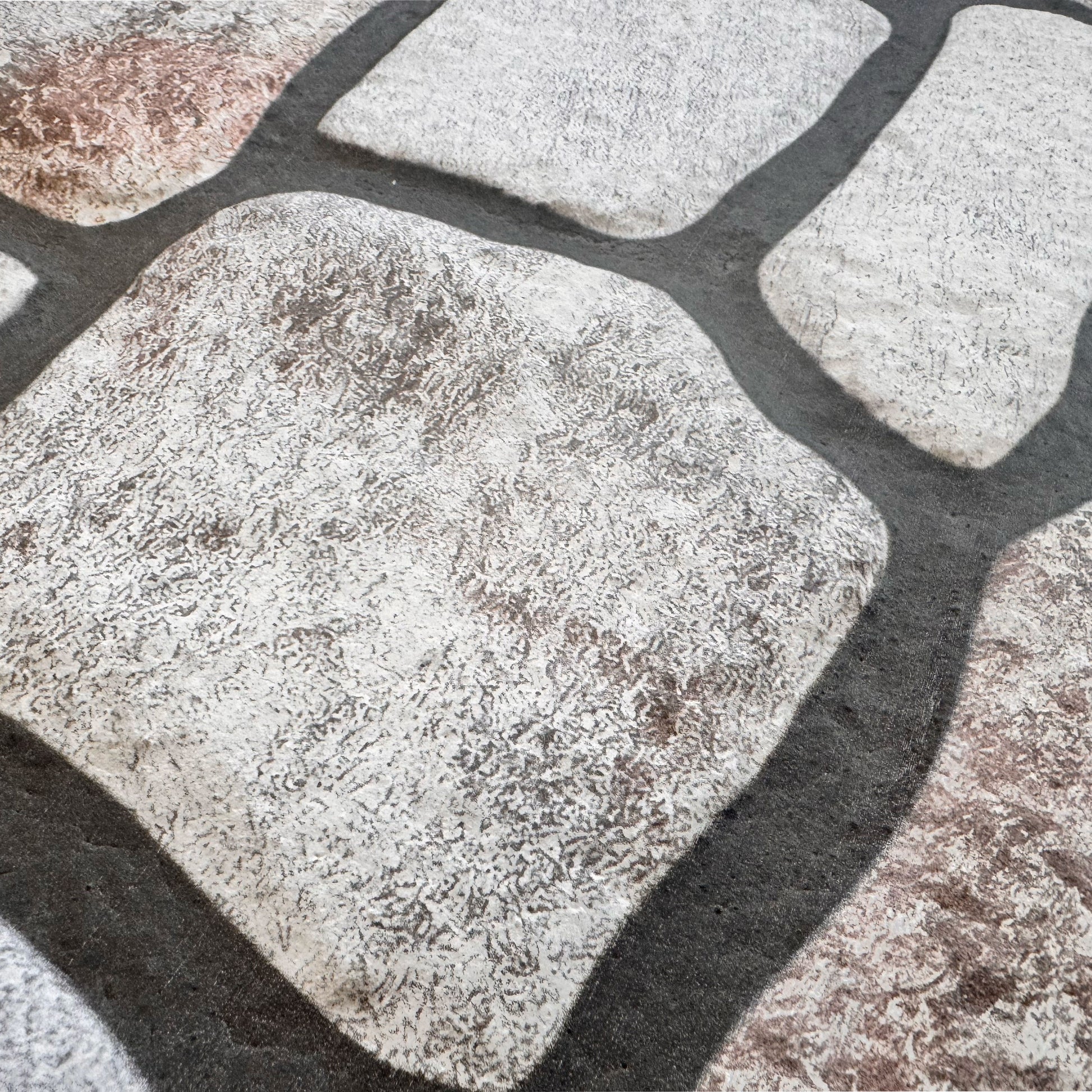 CAPPOTTO esterno - interno isolante in STYROFOAM 3D spess. 3,5cm (120x50cm) con resine e malta Pietra levigata - Eternal Parquet