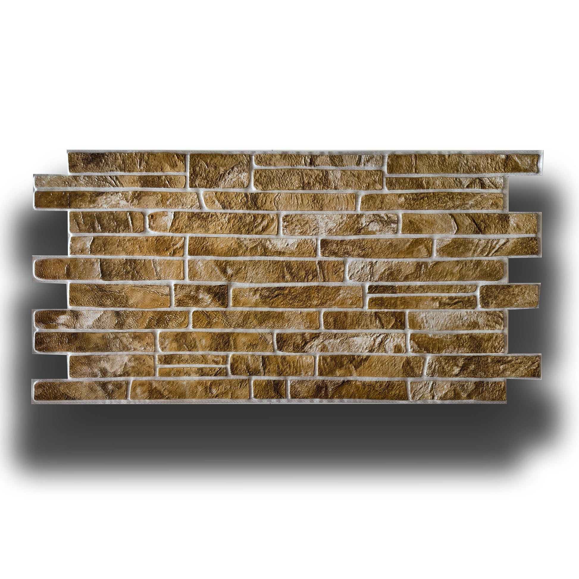 pacchi da 10 o 20 Pannelli 3D Rivestimento a parete in PVC effetto PIETRA SABBIA 96x48cm Realistici, isolanti - Eternal Parquet