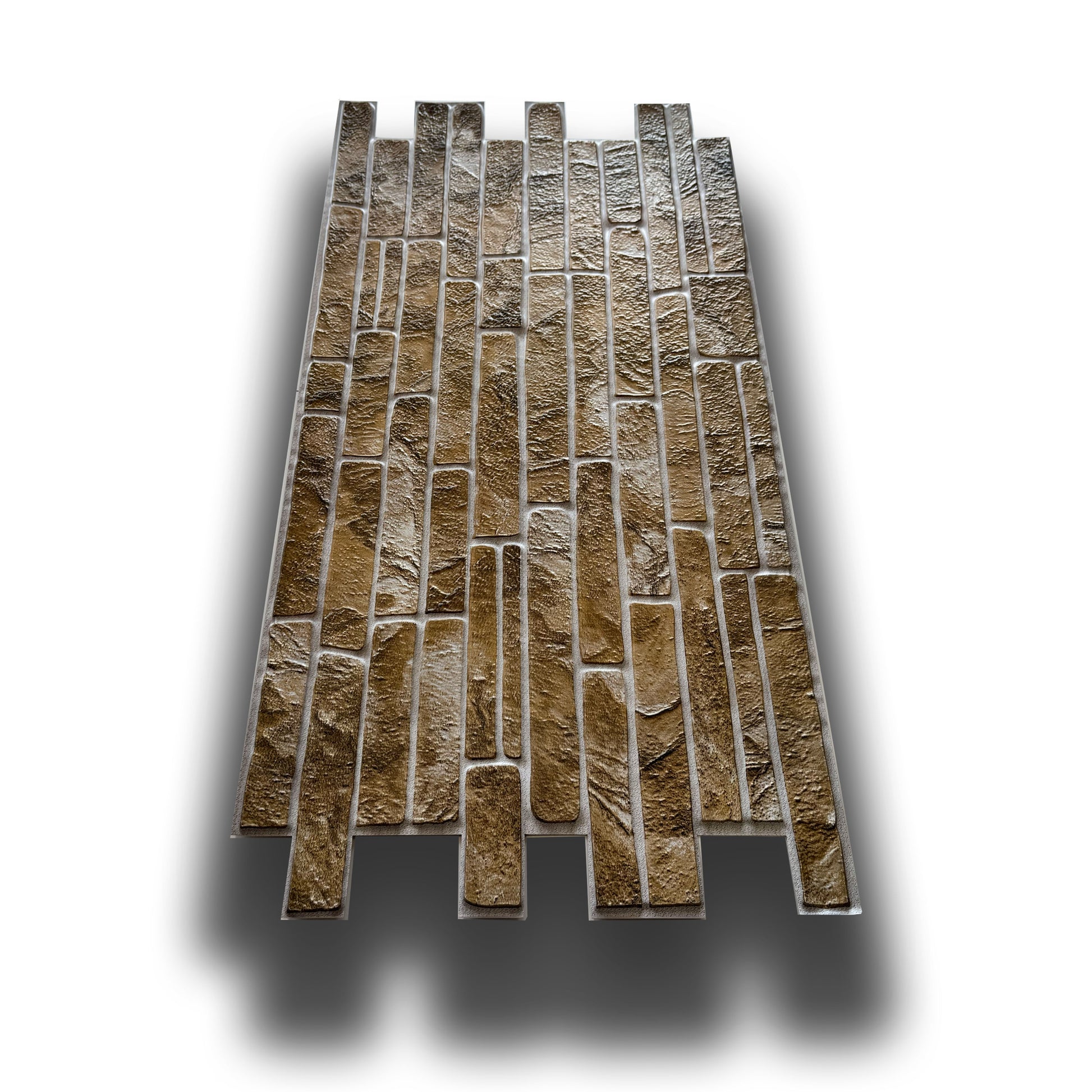 pacchi da 10 o 20 Pannelli 3D Rivestimento a parete in PVC effetto PIETRA SABBIA 96x48cm Realistici, isolanti - Eternal Parquet