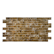 pacchi da 10 o 20 Pannelli 3D Rivestimento a parete in PVC effetto PIETRA SABBIA 96x48cm Realistici, isolanti - Eternal Parquet