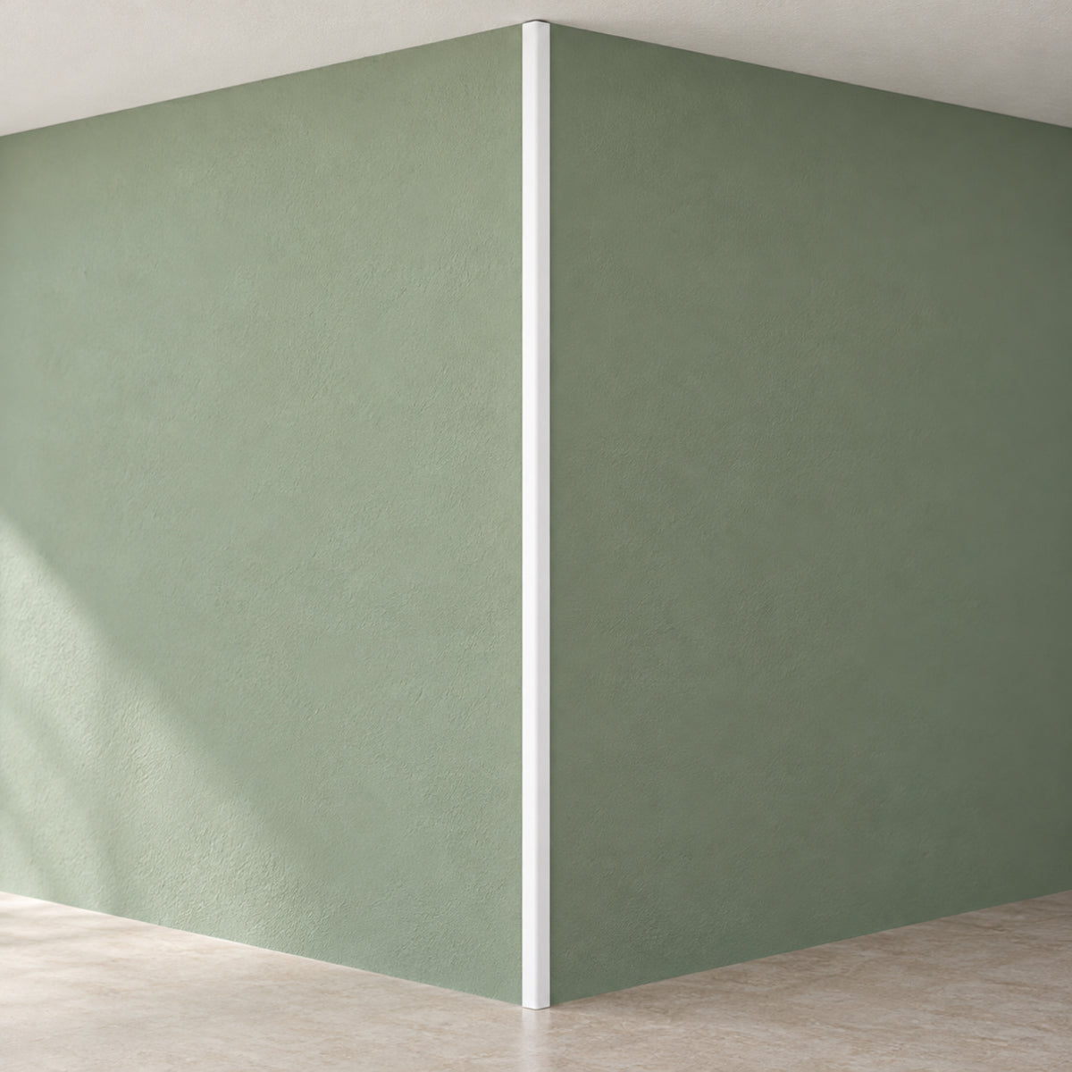 Profilo Angolare a L Squadrato in Pino Scandinavo Bianco Laccato 21x21x2700 mm – Pacco 5 Barre