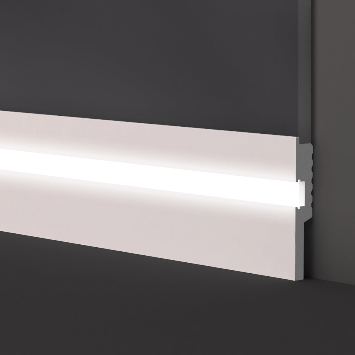 Profilo LED da Incasso per Cartongesso in Polimero 17x100x2700 mm – JX184 – Venduto al Metro Lineare