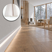 Profilo LED da Incasso per Cartongesso in Polimero 17x100x2700 mm – JX184 – Venduto al Metro Lineare