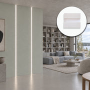 Profilo LED da Incasso per Cartongesso in Polimero 17x80x2700 mm – JX183 – Venduto al Metro Lineare