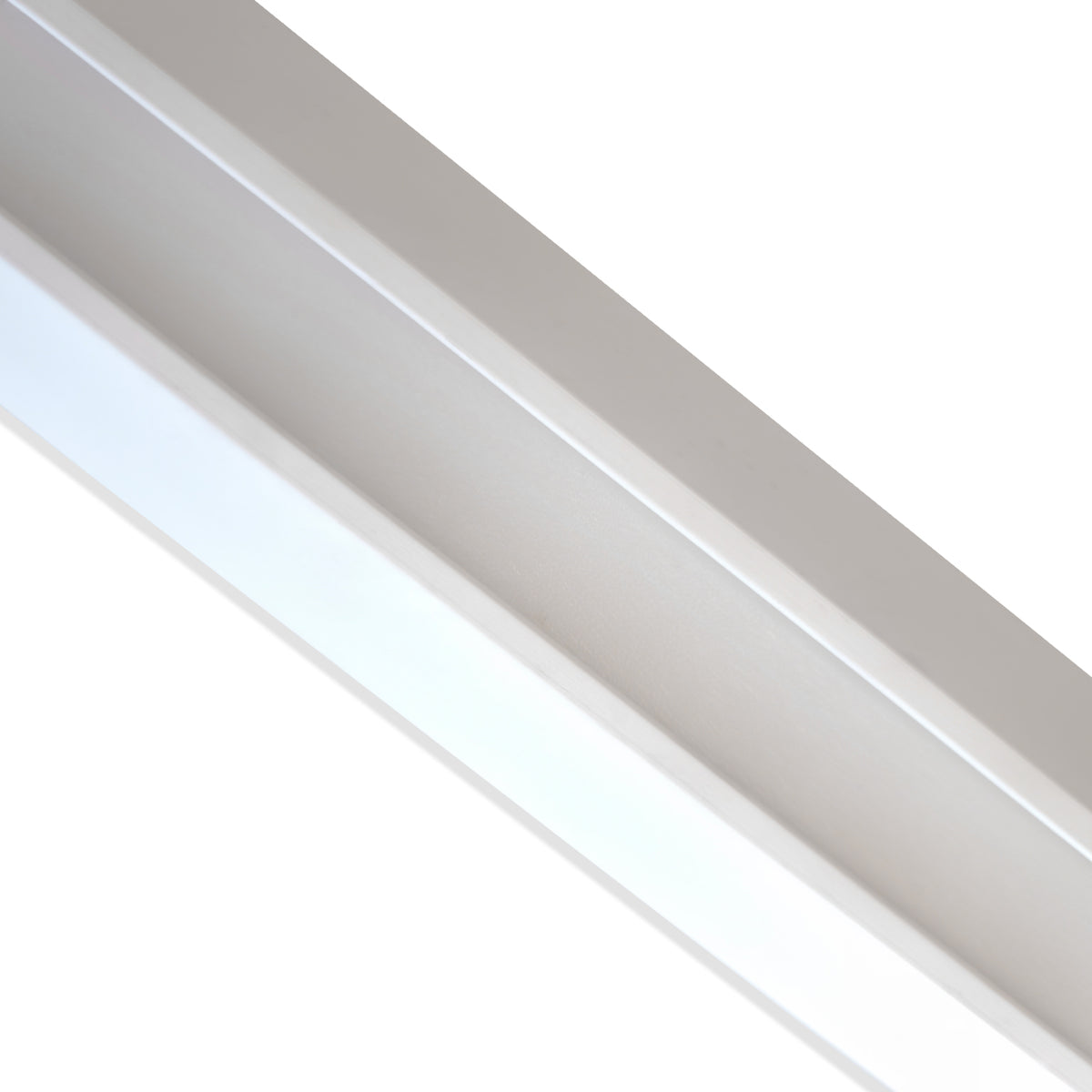 Profilo LED a Gola da Incasso per Cartongesso in Polimero 31x59x2700 mm – JX187 – Venduto al Metro Lineare