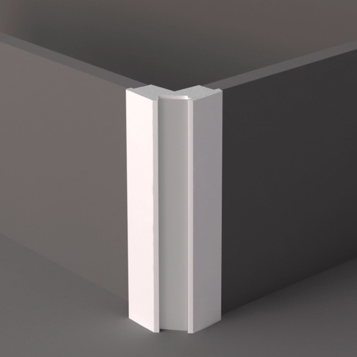 Profilo LED a Gola da Incasso per Cartongesso in Polimero 31x59x2700 mm – JX187 – Venduto al Metro Lineare