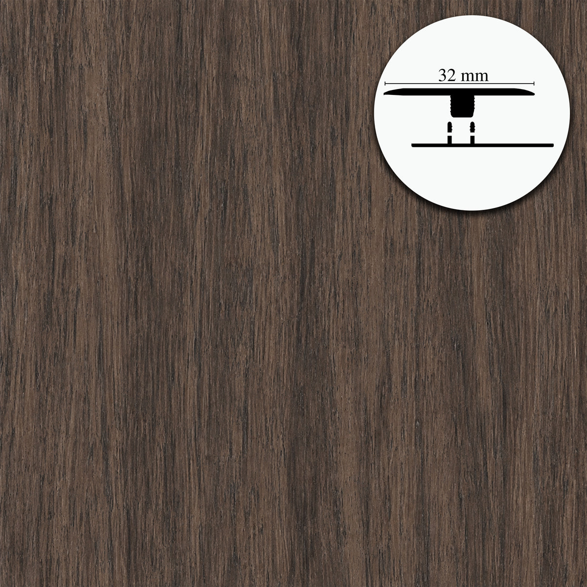 Profilo di Giunzione per Pavimenti SPC TAAC! in Alluminio Piatto o a Discesa 900 mm – Varie Colorazioni