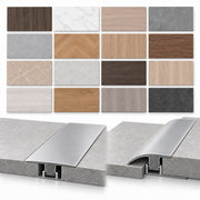 Profilo di Giunzione per Pavimenti SPC TAAC! in Alluminio Piatto o a Discesa 900 mm – Varie Colorazioni
