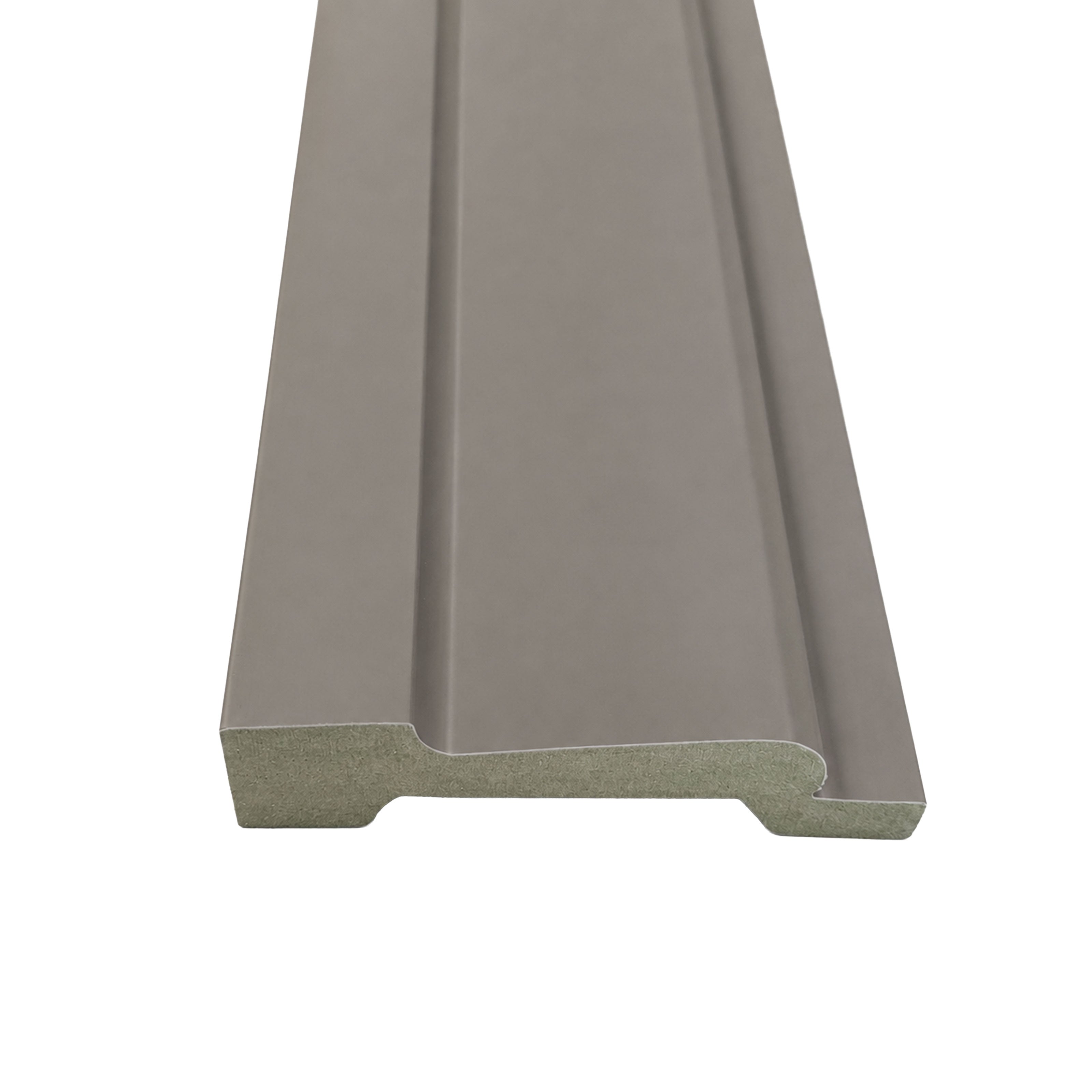 Cornice - profilo - battiscopa per ESTERNO Decorest in polistrutturato inscalfibile 100x25mm (prezzo al metro)