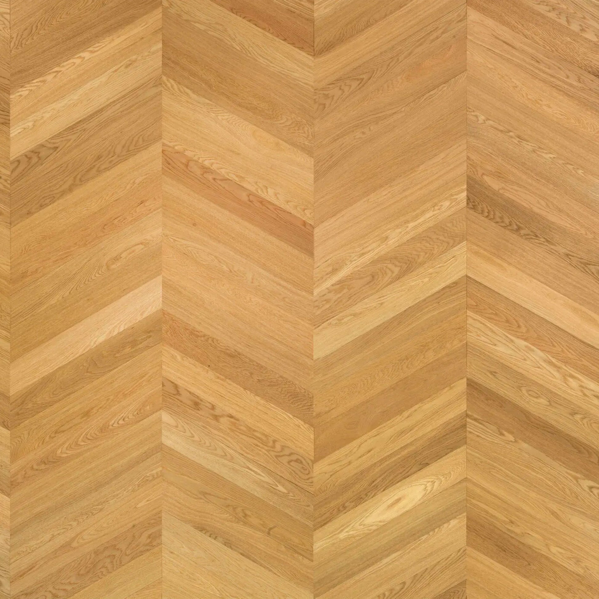 Pavimento in legno prefinito di ROVERE punta ungherese verniciato, bisell. Spazz. 8x92x550mm Select - Eternal Parquet
