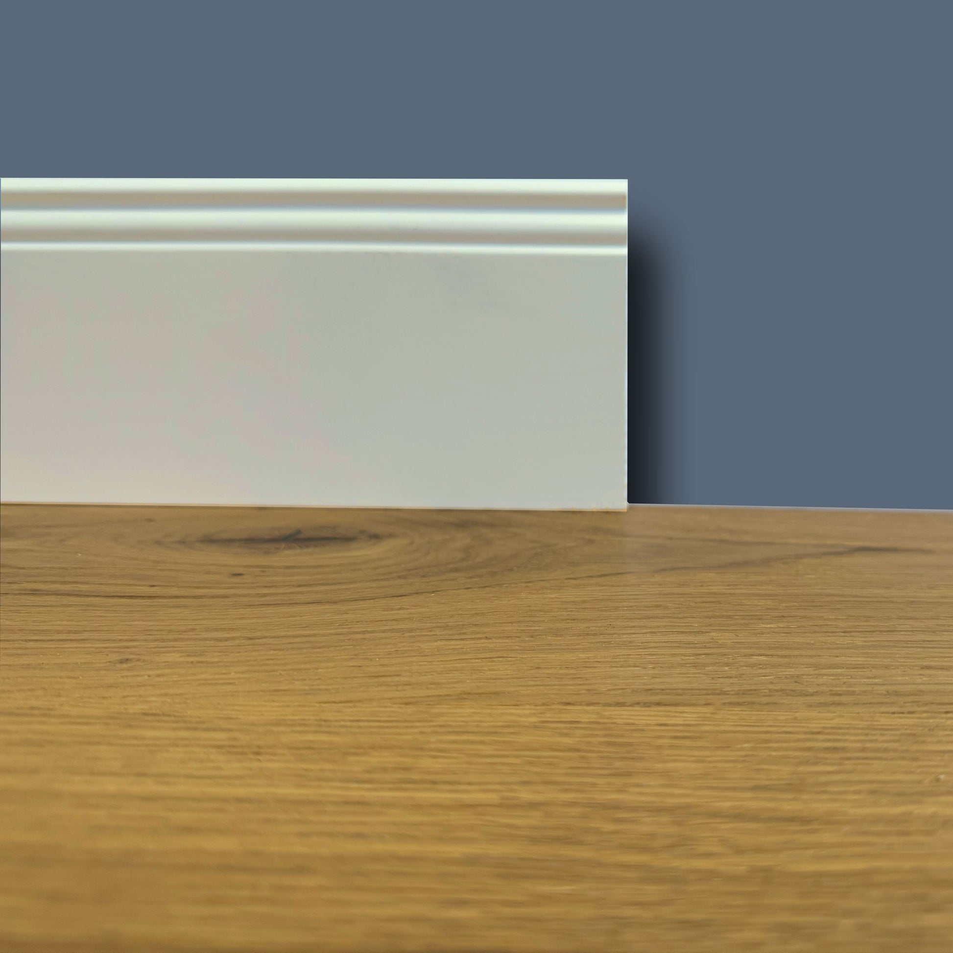Battiscopa PREMIUM in legno MASSELLO mod.DUCALE 120x15 laccato bianco RAL 9010  (prezzo al metro) - Eternal Parquet