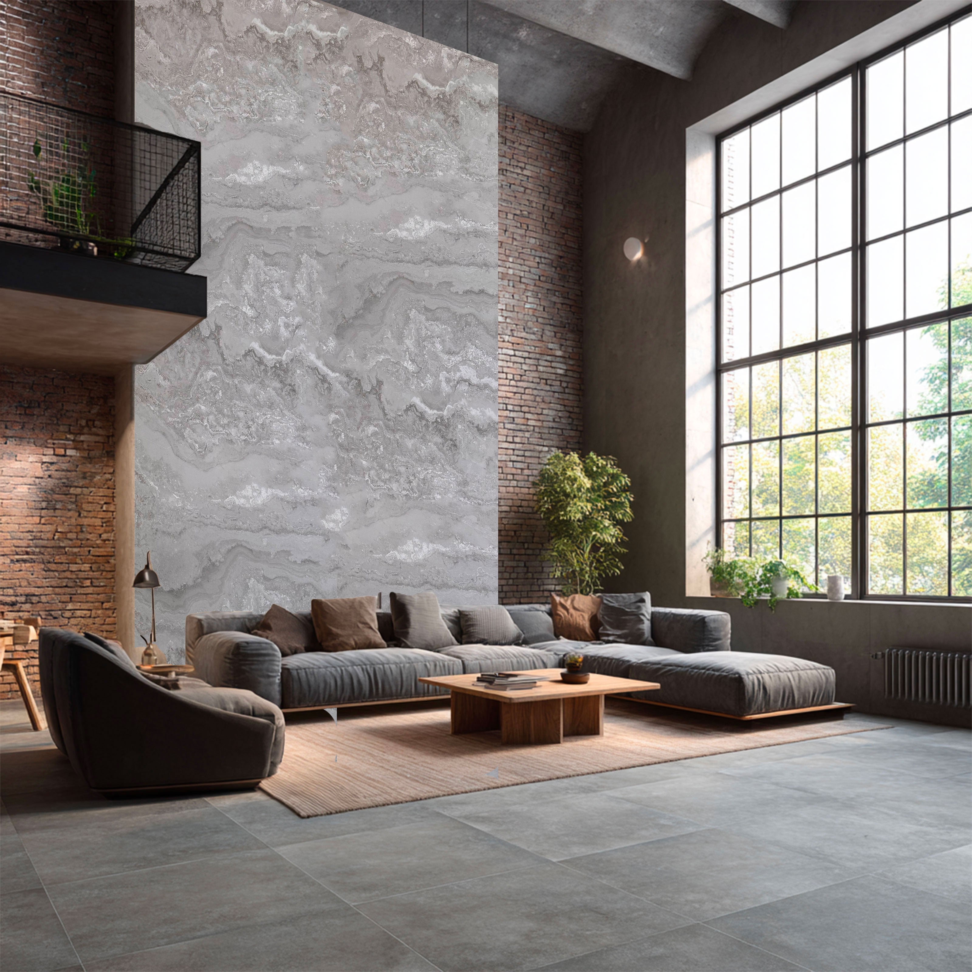 €16,99mq TAAC! 4WALL pacco da 5,76mq (4 pannelli) rivestimento a parete SPC Click 5x600x2400mm NEBULA - Eternal Parquet