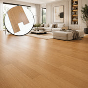 €21,99mq * STOCK GARBELOTTO * Lotto da 17mq di listone prefinito LISCIO verniciato effetto cera ROVERE MIELATO NON BISELLATO 14x90x500/1000 (3mm nobile)