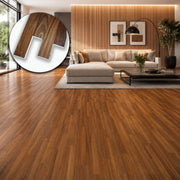 €28,99mq * STOCK GARBELOTTO * Lotto da 47mq di listone prefinito liscio STONALIZZATO spazzolato verniciato AFRORMOSIA Light Classic SELECT 9x70x400/600 (3mm nobile)