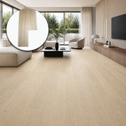 €24,99mq * STOCK GARBELOTTO * Lotto da 28mq di listone prefinito BISELLATO spazzolato verniciato ELEGANT ROVERE SELECT 14x120x1400 (3mm nobile)