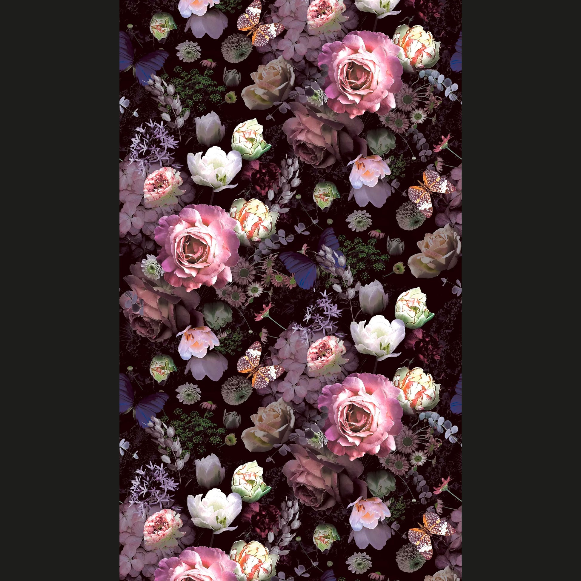 Pannello 159x270cm di Carta da Parati TNT a modulo raccordabile continuativo Voyager ROSE - Eternal Parquet