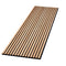 Pannello Acustico Feltro e fibra di legno Lamelli millerighe ROVERE CHIARO 120x34x1,5