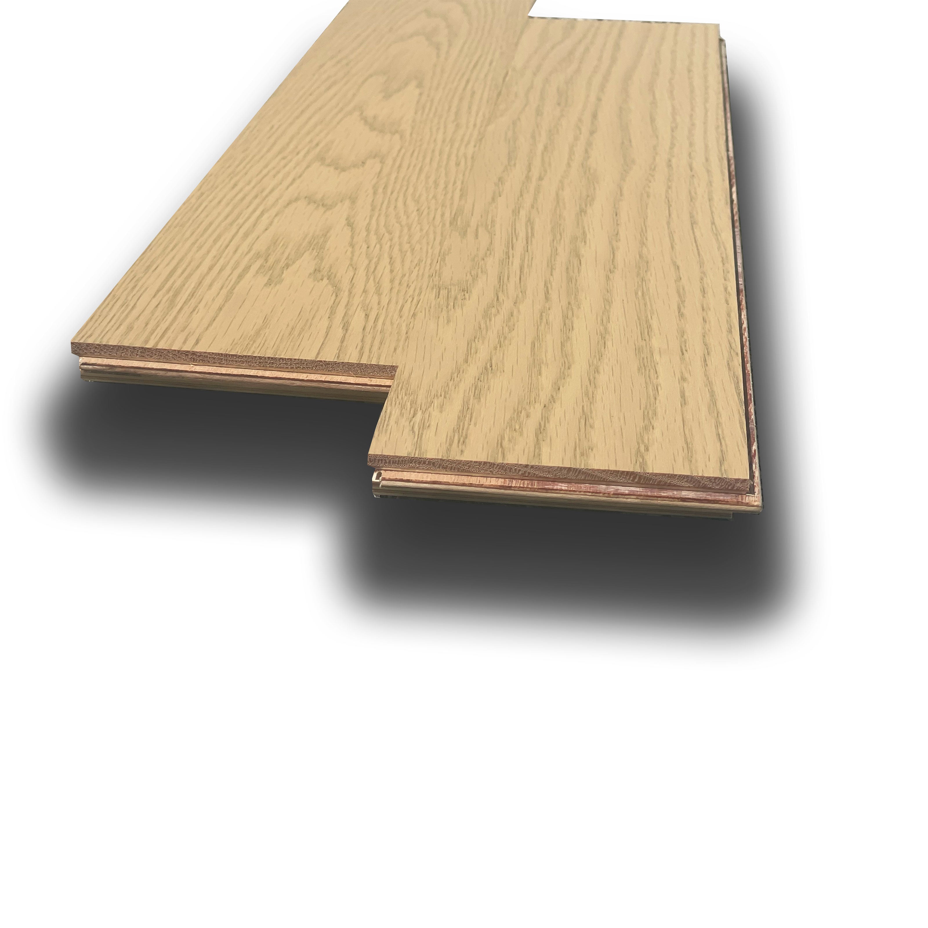 €21,90mq * STOCK GARBELOTTO * Lotto da 34mq di Parquet Rovere Light spazz. 14x90x500/800 - Eternal Parquet