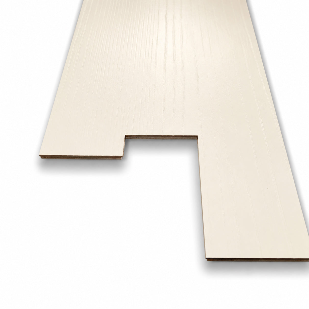 €18,99 m2 * GARBELOTTO STOCK * Parti på 19 m2 prælakeret parket i børstet HVID eg SELECT 10x115x600/800 (3,5 mm ædel)