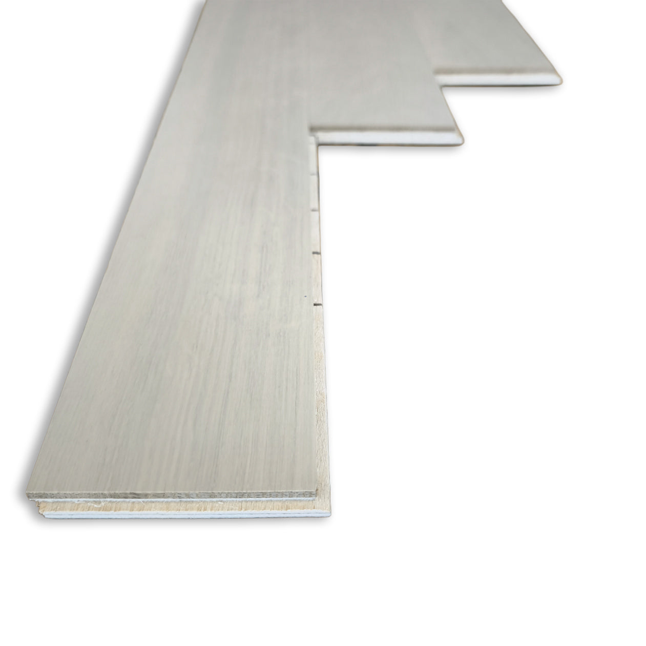 €16,99mq * STOCK GARBELOTTO * Lotto da 12mq di Maxilistone Rovere Light Classic spazzolato SBIANCATO SELECT 9x70x700 (3mm nobile)