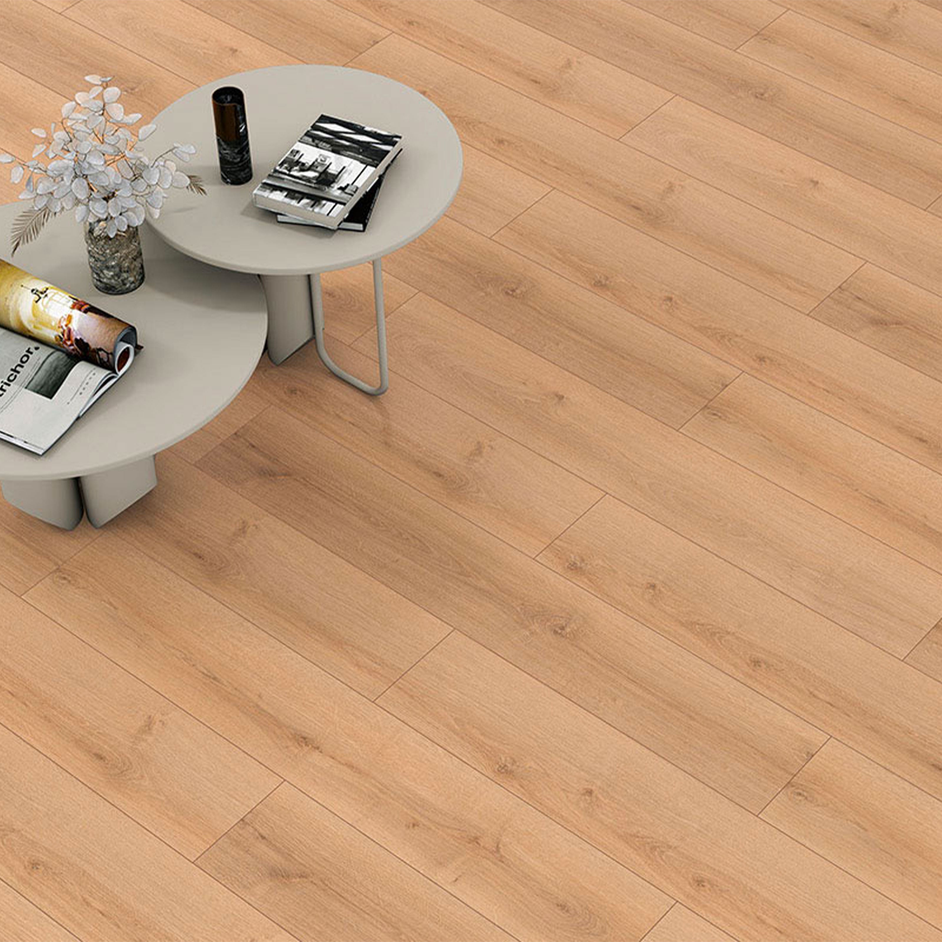 Pavimento in laminato 8mm Click Spazzolato  bisellato SAHRA 197x1205 - 10 anni garanzia