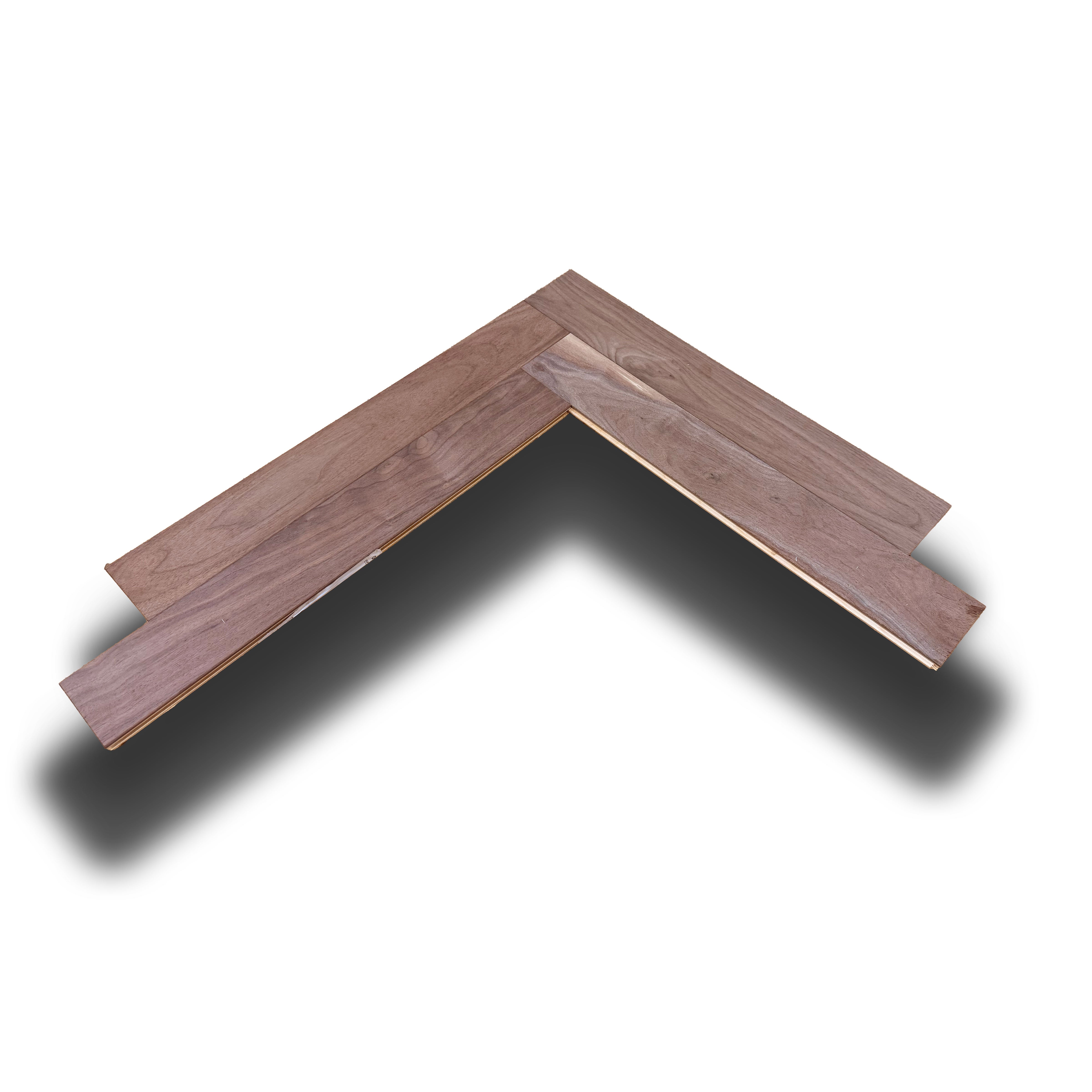 €38,99MQ *STOCK LUXURY* Lotti da 135mq Parquet NOCE AMERICANO spina italiana prelevigata 13x90x590mm (3mm nobile) - Eternal Parquet