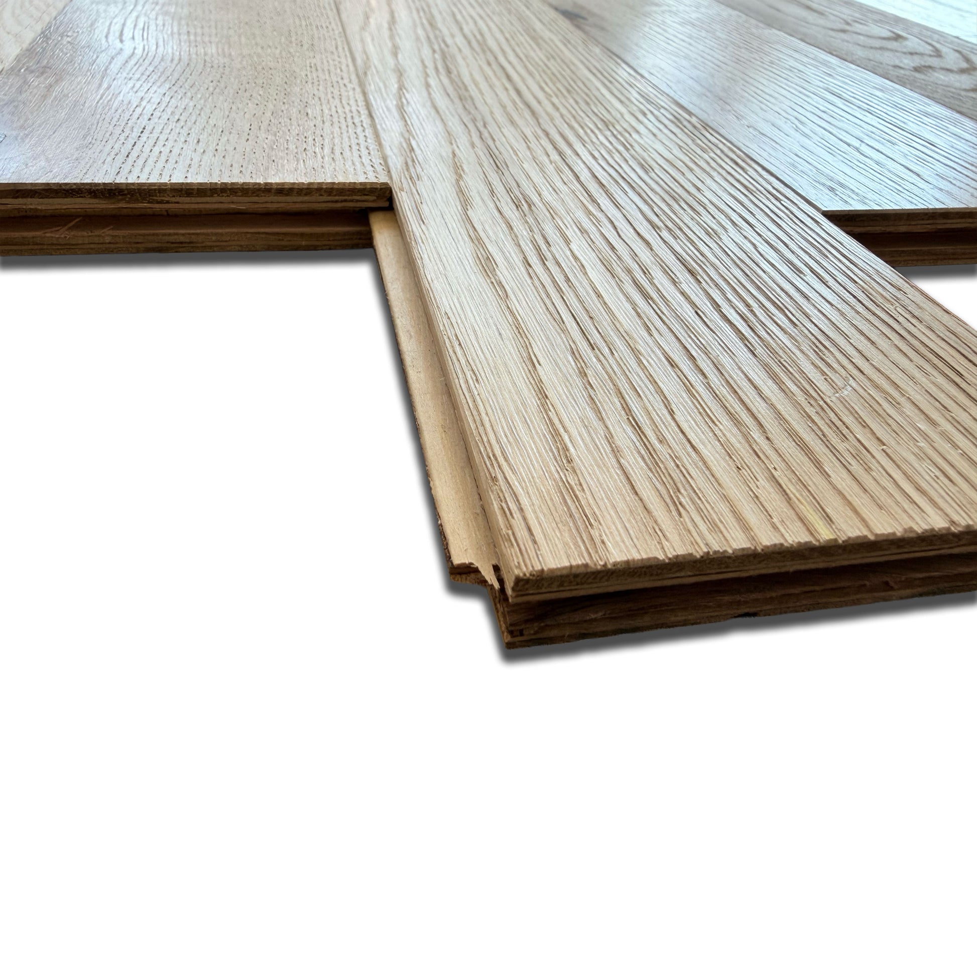 €29,99MQ *STOCK LUXURY* Lotti da 69mq Parquet ROVERE Prelevigato spina italiana spazz. 13x90x590mm (4mm nobile) - Eternal Parquet