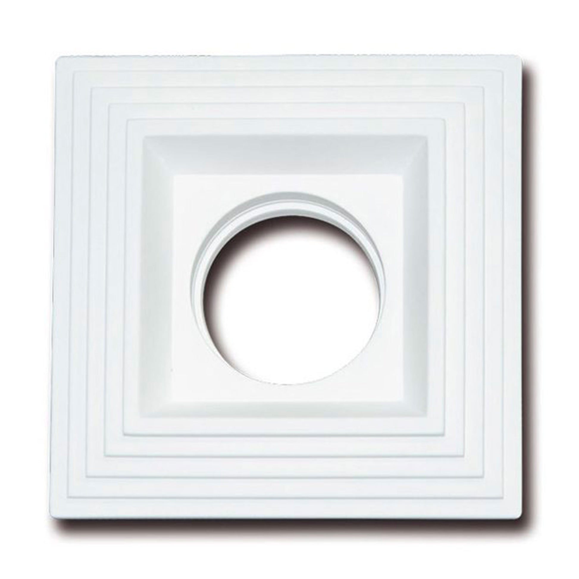 *STOCK* n.10 Portafaretto In Gesso Ceramico spirale  120x120mm  35W GU10 IP20 - Eternal Parquet