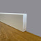 Battiscopa PREMIUM in legno MASSELLO squadrato 55x14 laccato bianco liscio (prezzo al metro) Eternal Parquet