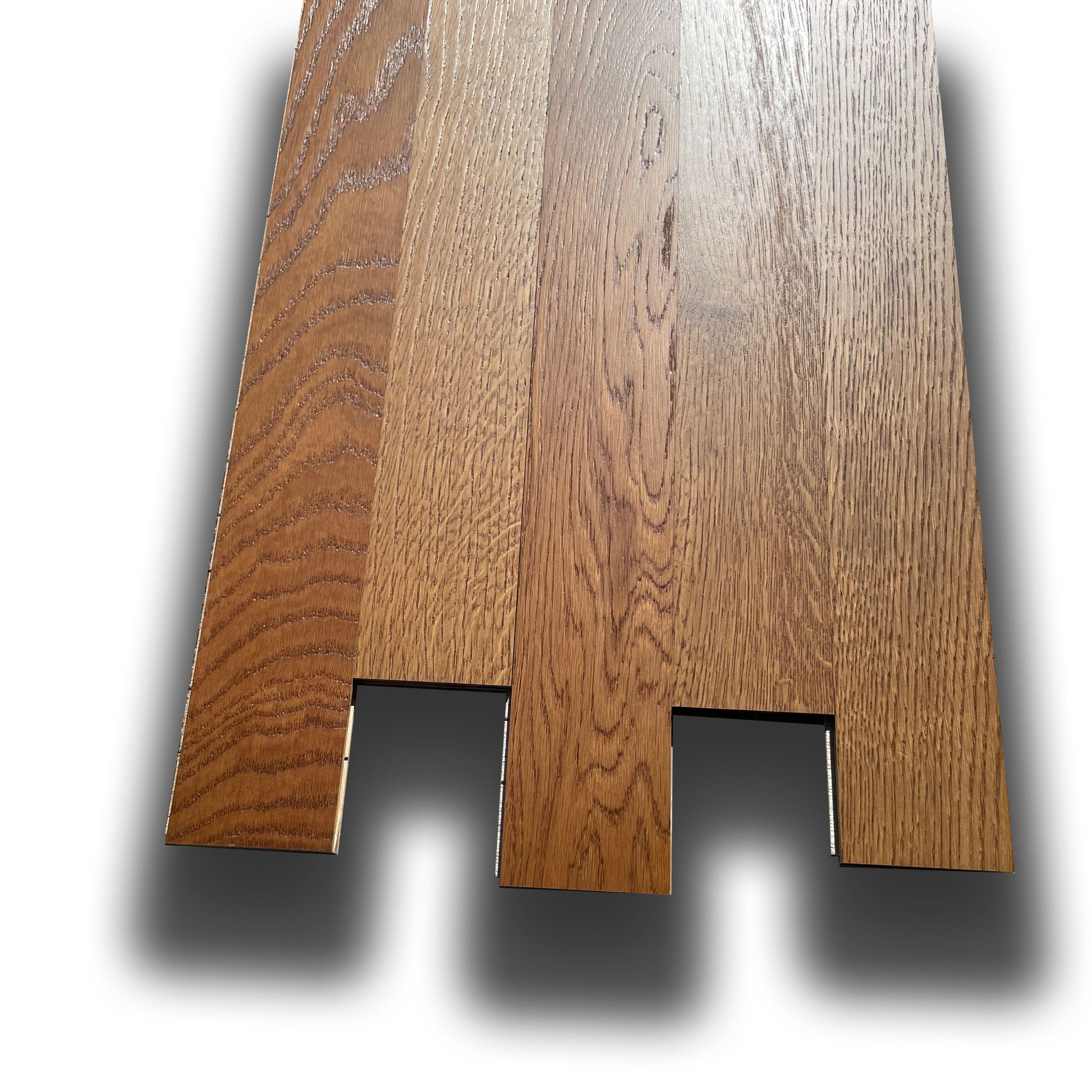 €24,99mq * STOCK GARBELOTTO * Lotto da 82mq di Maxilistone prefinito in legno vern. ROVERE CUOIO 10x70x400/1000 Garbelotto
