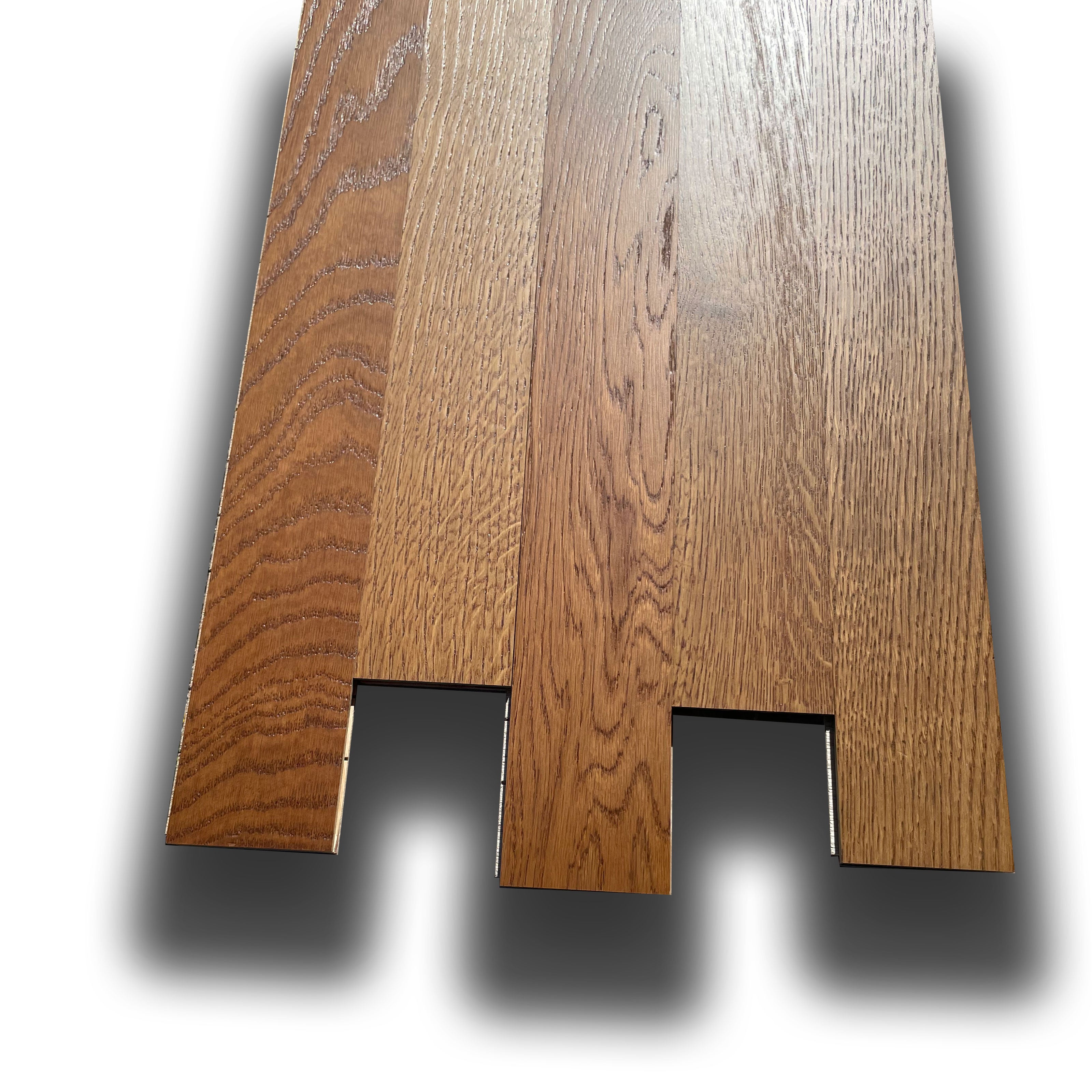 €24,99mq * STOCK GARBELOTTO * Lotto da 82mq di Maxilistone prefinito in legno vern. ROVERE CUOIO 10x70x400/1000 Garbelotto