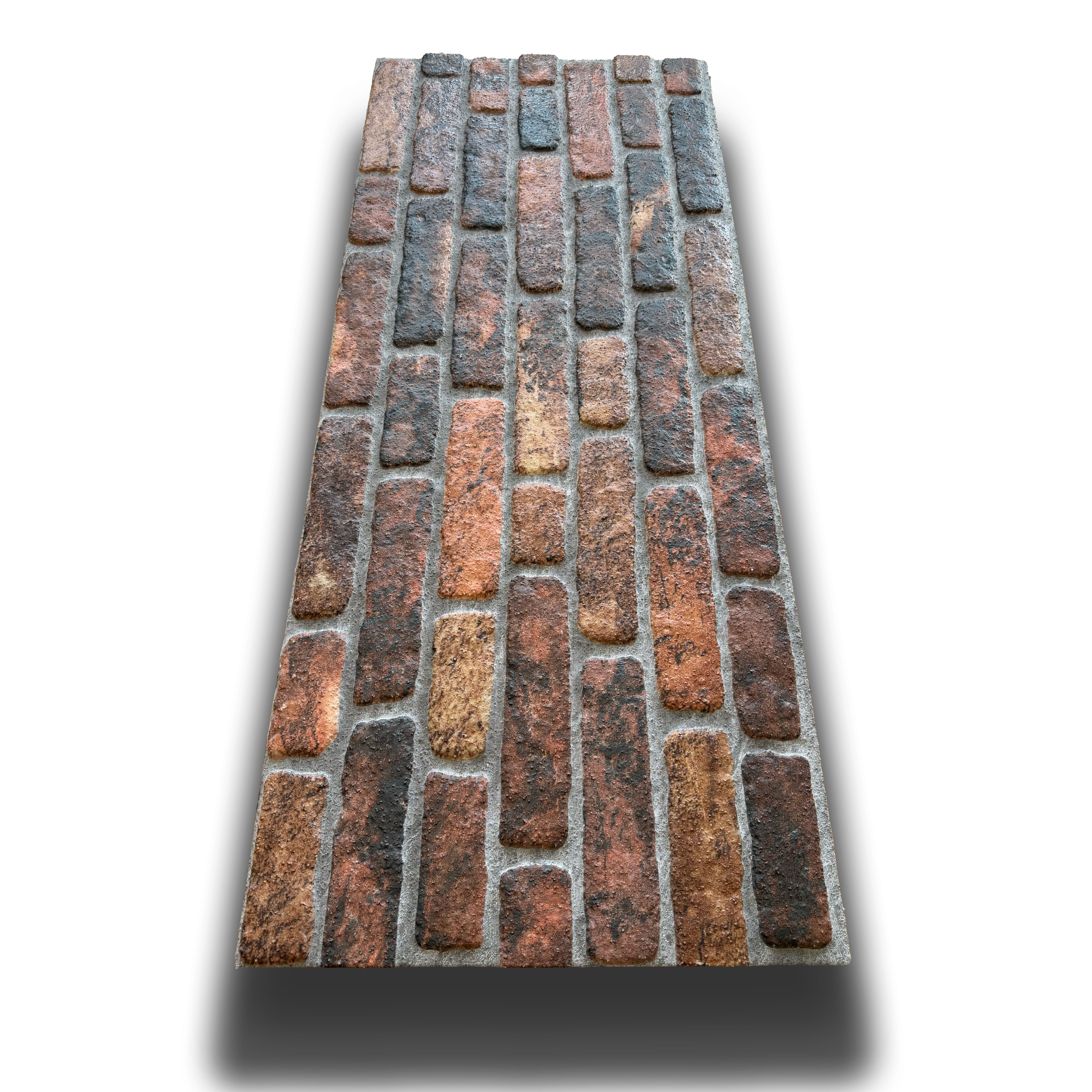 CAPPOTTO esterno - interno isolante in STYROFOAM 3D spess.2cm (120x50cm) con resine e malta London Brick - Eternal Parquet