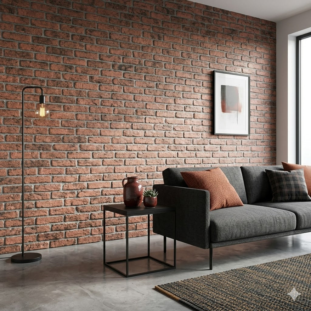 CAPPOTTO esterno - interno isolante in STYROFOAM 3D spess.2cm (120x50cm) con resine e malta mattoni officina - Eternal Parquet