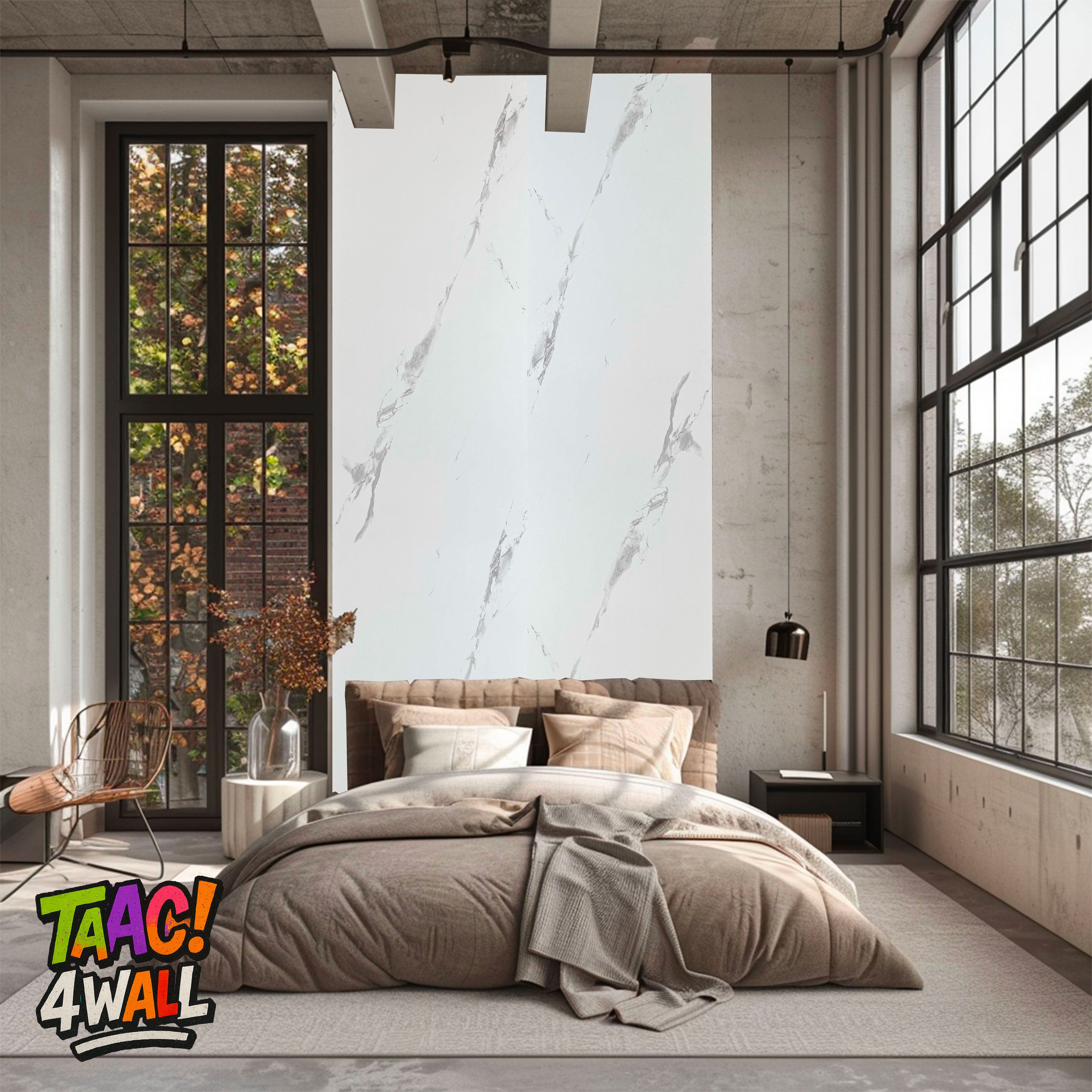 €16,99mq TAAC! 4WALL pacco da 5,76mq (4 pannelli) rivestimento a parete SPC Click 5x600x2400mm SUPERNOVA - Eternal Parquet