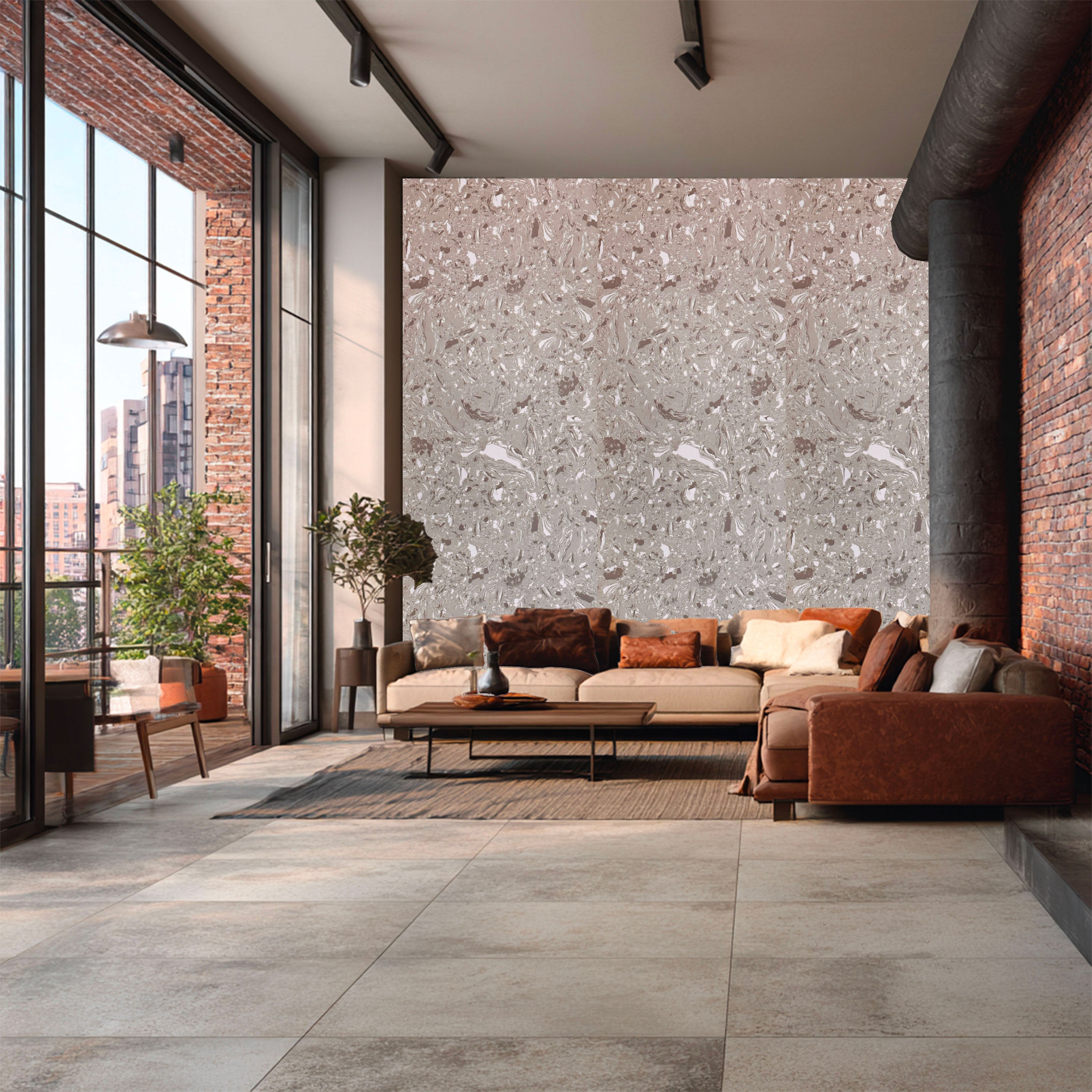 €16,99mq TAAC! 4WALL pacco da 5,76mq (4 pannelli) rivestimento a parete SPC Click 5x600x2400mm ANDROMEDA - Eternal Parquet