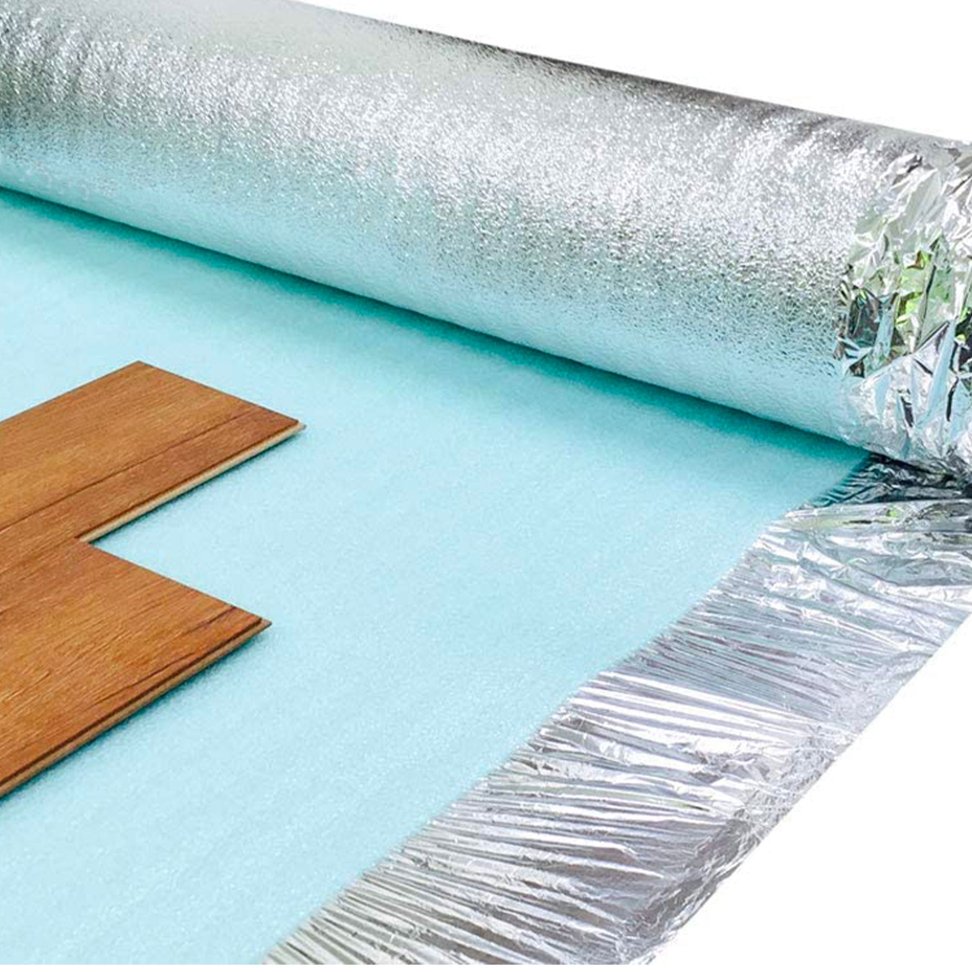 50mq di Tappetino per sottofondi normali e riscaldati, ACQUASTOP per Laminati e Parquet flottanti da 1,5mm - Eternal Parquet