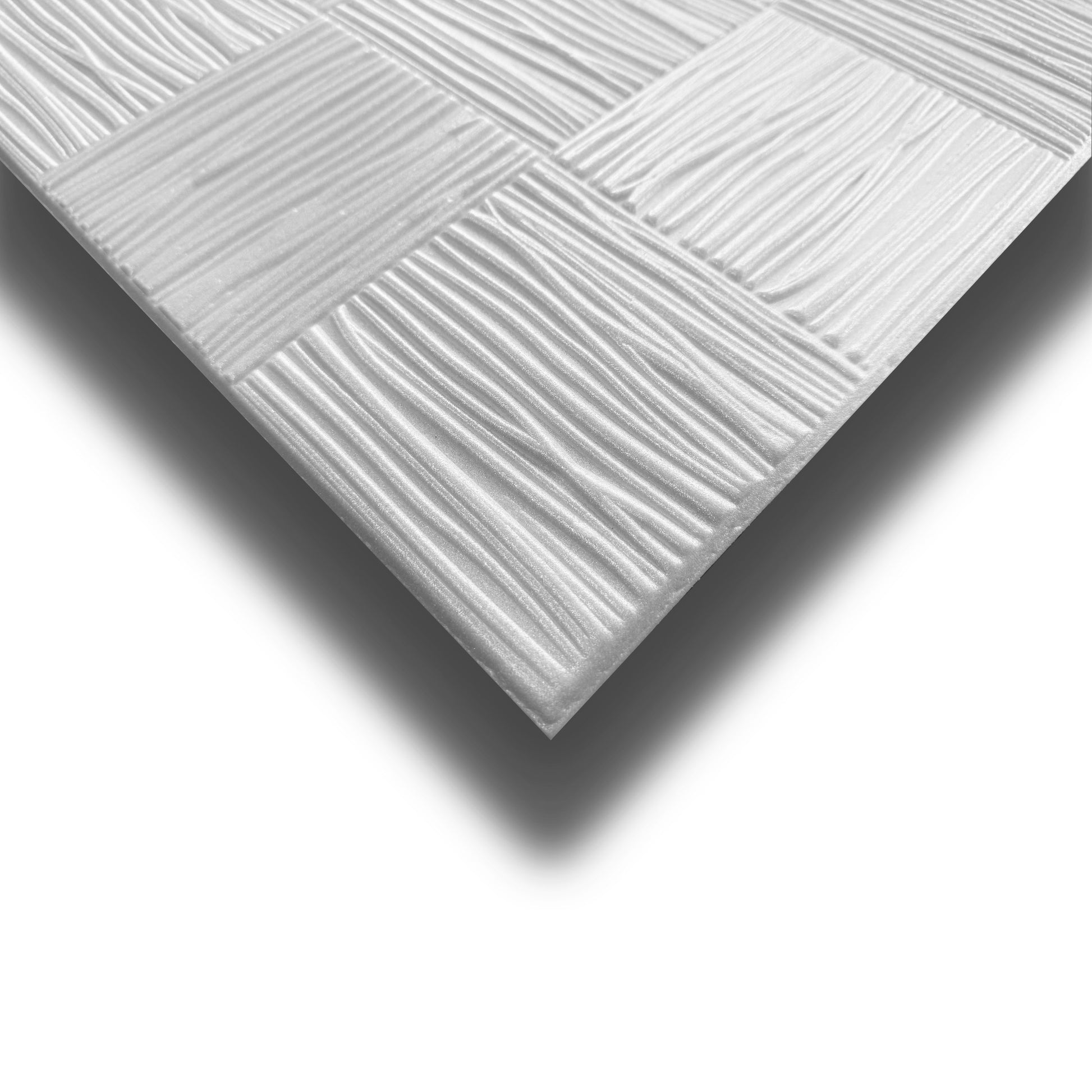 10 o 20mq (40 oppure 80 pezzi) di pannello decorativo 3D a soffitto in EPS isolante 50x50cm TERRA - Eternal Parquet