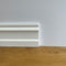 PREMIUM houten plint MASSELLO mod.  ENGELS 95x15 gladde witte lak (prijs per meter)
