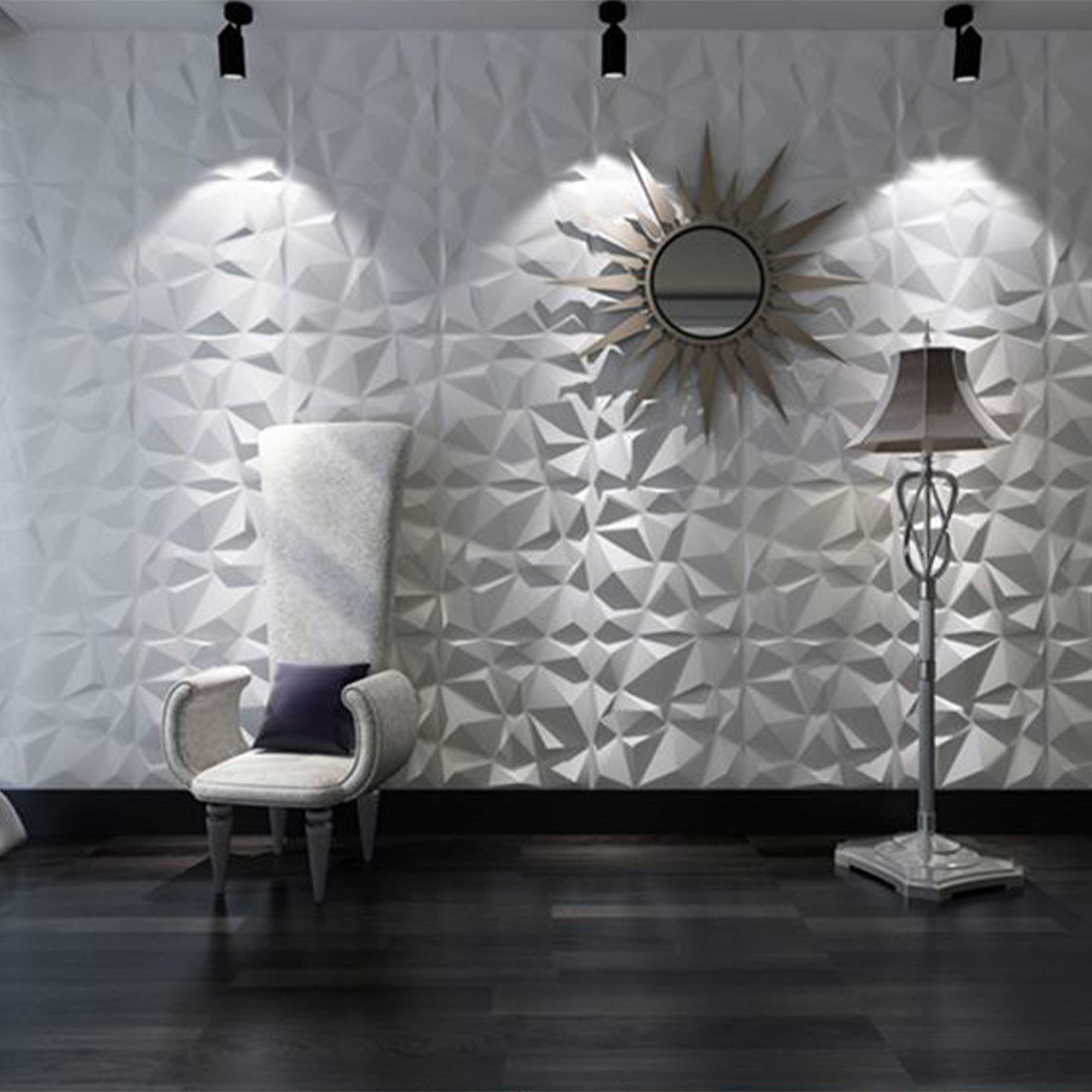 €6,99 Ultra resistant Decorative Wall Insulating 3D PVC Panel